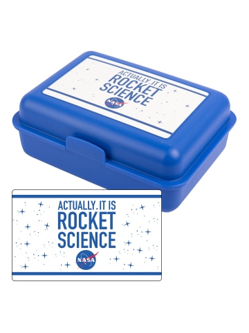 United Labels NASA Brotdose - mit Trennwand Blau - Rocket Science in blau