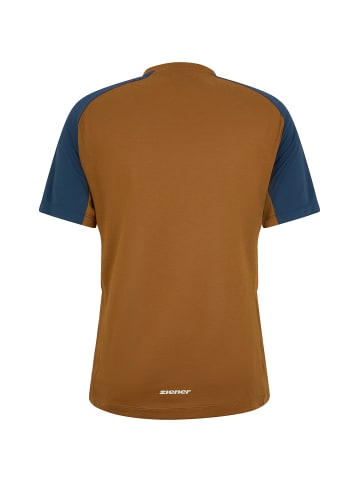 Ziener M NEMUEL SHIRT in Tannengrün