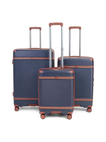 MODO by roncato Charm 2.0 4 Rollen Kofferset 3-teilig mit Dehnfalte in dark blue