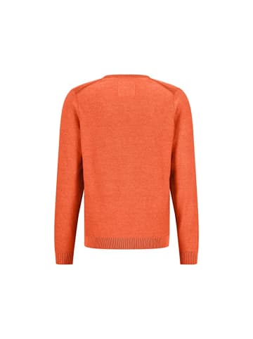 FYNCH-HATTON Rundhalspullover für Herren in orange