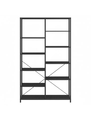 VASAGLE Bücherregal Barnet in Schwarz - (B)100 x (H)170 x (T)30 cm