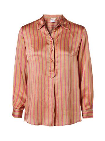 Mart Visser Caroline Tensen Bluse mit kalifornischem Muster, Rosa/Orange