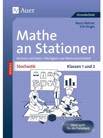 Auer Verlag Stochastik an Stationen. 1. und 2. Klasse | Rechnen mit Daten, Häufigkeit und...