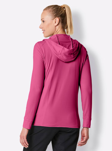 WITT WEIDEN Sportjacke in fuchsia-schwarz