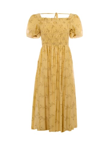 VIRITA Women Dress in Yellow