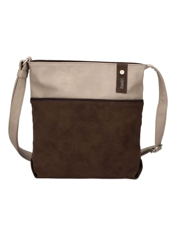 Zwei Jana Umhängetasche 29 cm nubuk espresso
