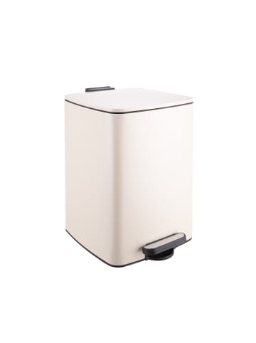 relaxdays Mülleimer in Beige - 20 Liter