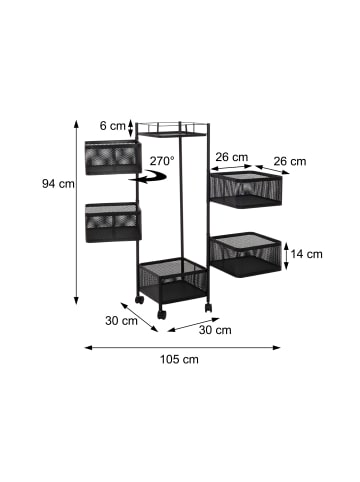 MCW Rollregal N52, Schwarz