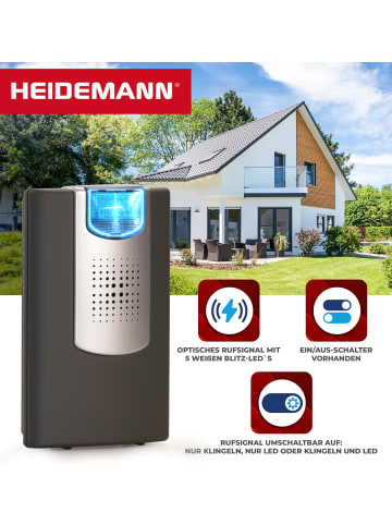 Heidemann  Funkgong-Set HX Flashlight Anthrazit