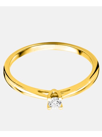 Diamant L'éternel Ring aus 375 Gelbgold