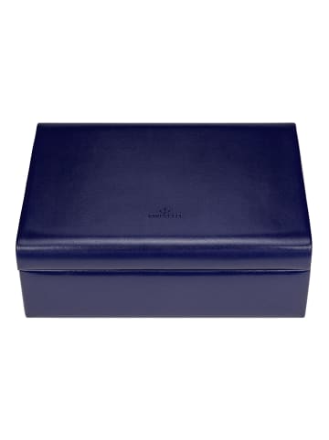 Windrose Merino Schmuckkasten 30 cm in dunkelblau