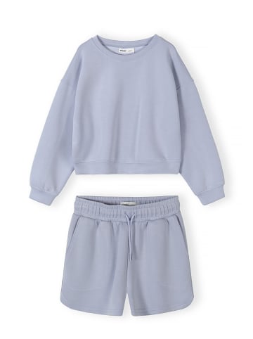 Minoti 2-tlg Bluse & Shorts 30SCUBA304 in Blau