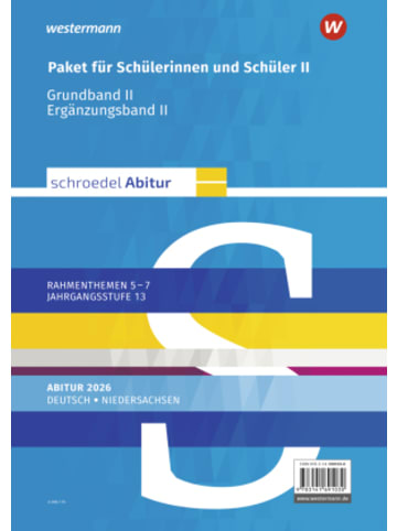 Westermann Schulbuch Buch - Schroedel Abitur - Ausgabe für Niedersachsen 2026