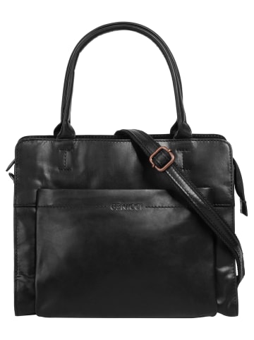 X-ZONE Handtasche in schwarz