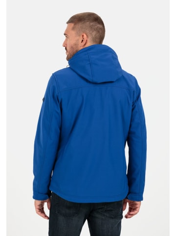 Camel Active Softshelljacke mit abnehmbarer Kapuze in Blau