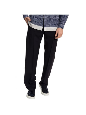 Blau Baumwolle Kleid Hose