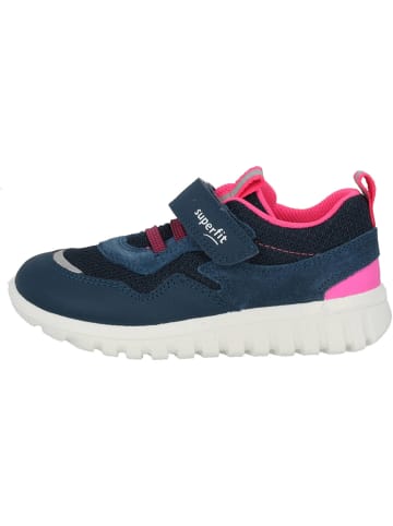 superfit Slipper in blau/pink