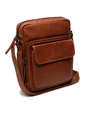 The Chesterfield Brand Montira - Umhängetasche 25 cm (schwarz) in cognac