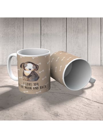 Mr. & Mrs. Panda Schulkind Tasse Hund Entspannen mit Spruch in Hundeglück