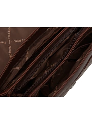 The Chesterfield Brand C48.1220 Tustin Umhängetasche/ Messenger Wax Pull Up Leder in brown