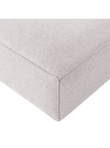 Beliani Ottomane BRANDE in Braun - (W) 90 x (H) 46 x (L) 90 cm