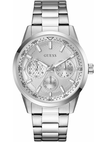Guess Quarzuhr für Herren in silber