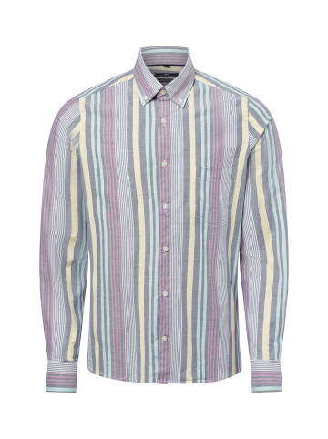 Nils Sundström Hemd in mehrfarbig grau - 0002
