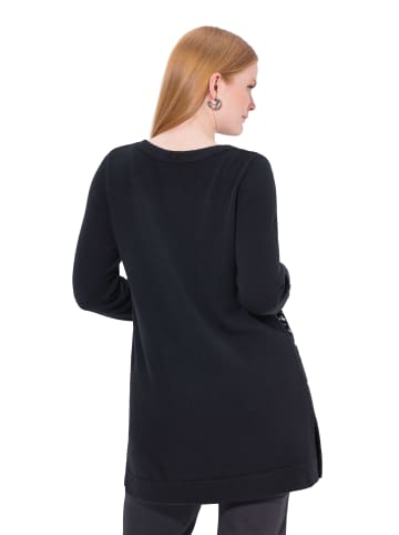 Ulla Popken Pullover in schwarz