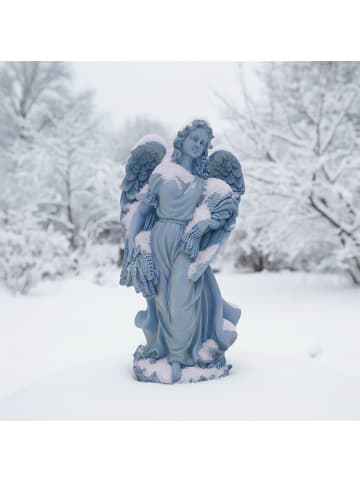 relaxdays Grabengel "XXL" in Grau - (B)23 x (H)46,5 x (T)14 cm