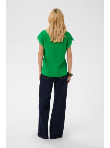 CULTURE T-Shirt kurzarm CUbiana Regular fit in Jolly Green
