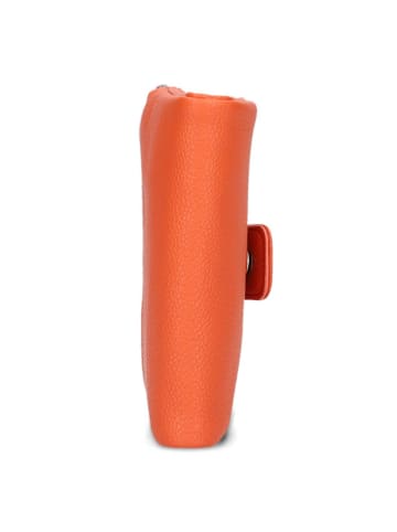 Zwei Mademoiselle Geldbörse 10 cm papaya