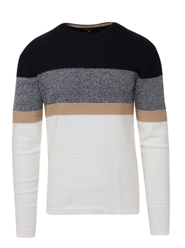 KOROSHI Strickpullover in weiß