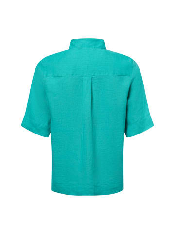 Franco Callegari Leinenbluse in smaragd - 0053