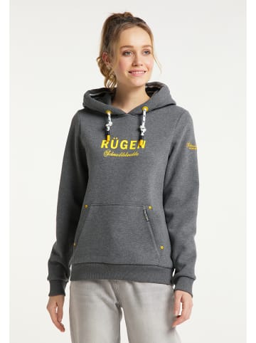 Schmuddelwedda Hoodie - R?Gen in Grau Melange