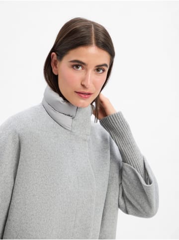 comma Mantel in grau