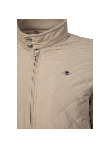 Gant Windbreaker Quilted in hellbraun