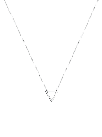 Elli Halskette 925 Sterling Silber Dreieck, Geo in Silber