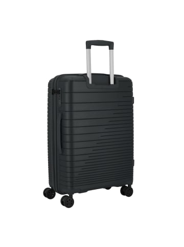 D&N Travel Line 4600 4 Rollen Trolley M 65 cm in black