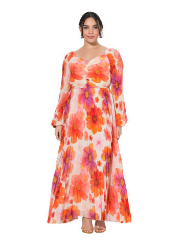 Ulla Popken Midikleid in offwhite