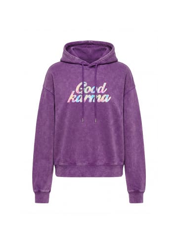 IZIA Women Hoodie in Lavender