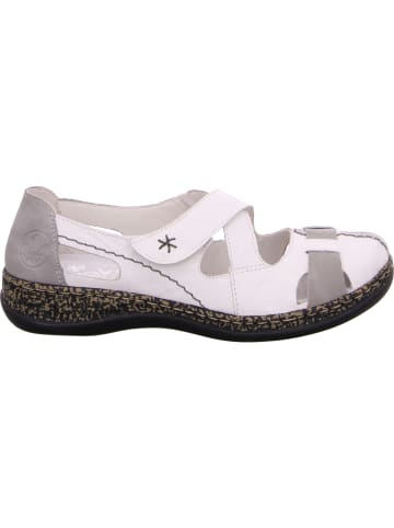 rieker Slipper in weiß