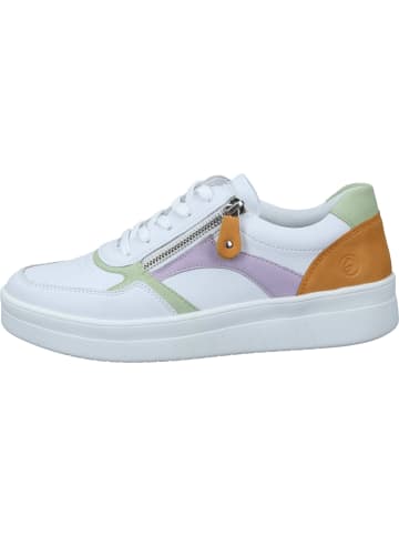 remonte Schnürschuhe, Sneakers Low in weiss/lightmint/mauve/mandarine/weiss