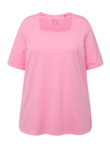 Ulla Popken Shirt in hell pink