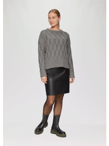 s.Oliver Strickpullover langarm in Grau