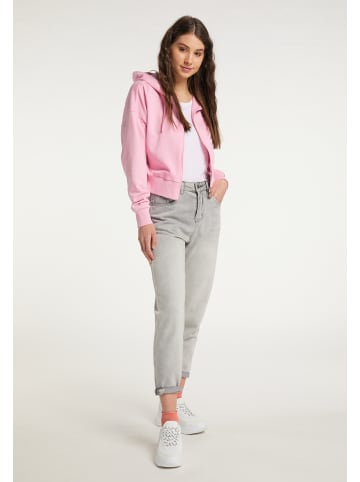 myMo Damen Zip-Jacket in Rosa
