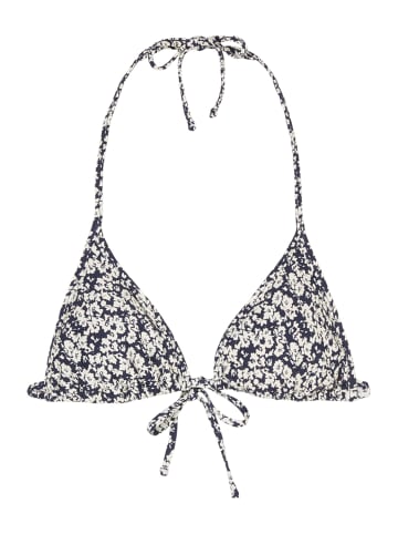 Marc O'Polo Triangel-Bikini-Top Alloverprints in mehrfarbig-dunkelblau