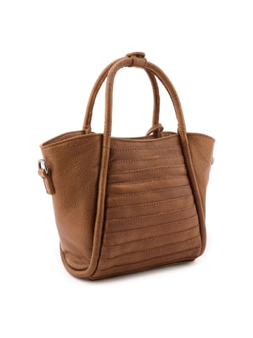FREDs BRUDER Layer Mini Bag Schultertasche Leder 17 cm desert brown