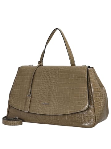 PICARD Croco - Handtasche 37 cm Synthetik (gravel) in cactus