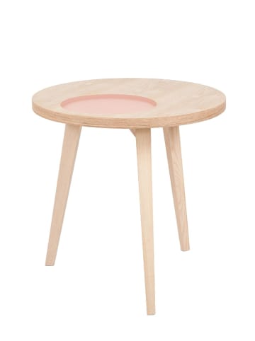 Kayoom Beistelltisch Addison III Esche in esche - rosa
