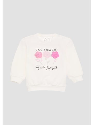 s.Oliver Sweatshirt in 0200_ecru